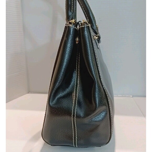 Kate Spade Black Leather Wellesley Martine Shoulder Bag Large Corpcore Business - Picture 4 of 14